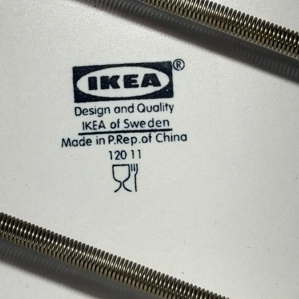 Vintage IKEA Elvis Inspired Skeleton Rockabilly Singer Wall Plate Decor 10in